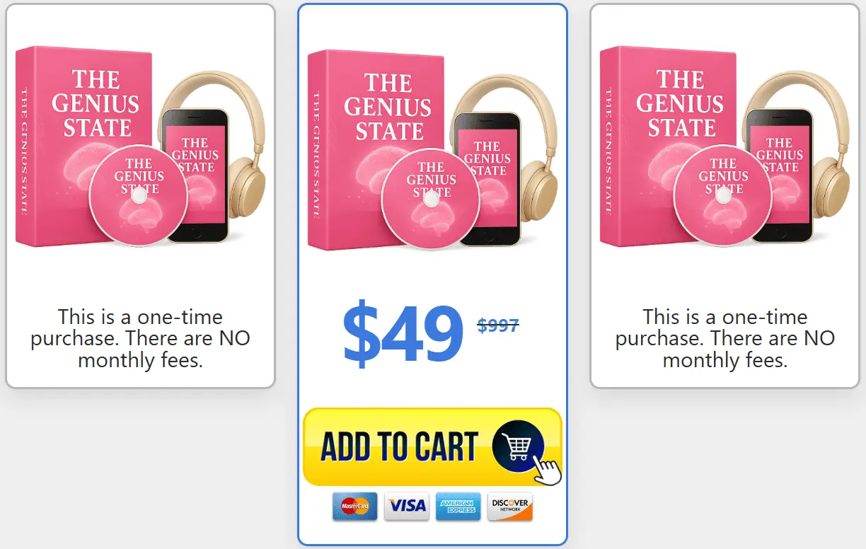 the genius state price